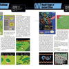 A two-page spread in The NES Omnibus from Schiffer Publishing, Ltd. reviews Bandai Golf: Challenge Pebble Beach and Bandit Kings of Ancient China, with screenshots, cover art, maps, and detailed descriptions.