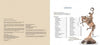 In Western Art of the Twenty-First Century by Schiffer Publishing, Ltd., a two-page spread shows copyright and publisher info on beige at left; right page features contents and a bronze cowboy statue honoring cowboy artists and Western history.