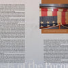 A magazine page showcases Milford’s historic mansions and a restored vintage American flag, with a caption referencing "Ghosts of the Poconos" by Schiffer Publishing, Ltd.—a nod to haunted tales linked to these storied estates.