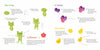 Lili's Colors by Schiffer Publishing, Ltd. offers step-by-step illustrated guides for finger-paint art of a frog, violet, flower, and chick, helping young readers discover colors and shapes with easy instructions showing hand and finger positions.