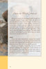 A page from "Tails of the Afterlife" by Schiffer Publishing, Ltd. shares Sauci the Mini Dachshund’s loving story and a heartfelt pet visitation, with a blurred dog’s face image on the left margin.
