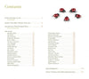 A page from "Inspired by Insects" by Schiffer Publishing, Ltd., featuring insect-themed artwork with ladybugs.