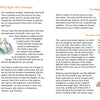 The children's book Sun & Moon Take Turns by Schiffer Publishing, Ltd. explains Earth's day-night cycles, the Sun's movement, and seasons with diagrams of the Earth, Sun, animals, illustrated headings, and colorful main text.