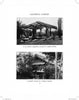 A page from "California Gardens of the Arts & Crafts Period" by Schiffer Publishing, Ltd. shows a pergola pavilion and a Japanese teahouse, both highlighting historic California garden design amid lush landscapes.