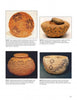 A page features four round American Indian Baskets by Schiffer Publishing, Ltd., each with unique natural-toned patterns reminiscent of vintage Native American artistry. Some baskets have lids, each showcased with individual descriptions.