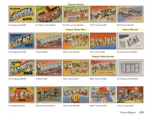 collection of postcards