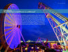 The Wildwood boardwalk glows with ferris wheels by Morey’s Pier, capturing a magical New Jersey beach scene featured in "Wildwood Moments" by Schiffer Publishing, Ltd.