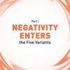 Swirling orange brushstrokes form a circular frame around the text: Get Positive Live Positive by Schiffer Publishing, Ltd. on a white background, radiating metaphysical energy.