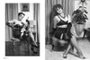 Experience the elegance of the 1950s with "Retro Glamour Photography of Mark Anthony Lacy" by Schiffer Publishing, Ltd.—black-and-white images showcase models in vintage lingerie, stockings, heels, gloves, and dramatic makeup in classic pinup poses.