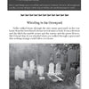 A black-and-white photo of old tombstones in a tree-lined graveyard evokes Piedmont North Carolina's folklore, inspiring a short story and chamomile tea recipe in Schiffer Publishing, Ltd.’s "Folktales and Ghost Stories of North Carolina’s Piedmont.