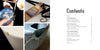 A collage for "The Art of Kintsugi" by Schiffer Publishing, Ltd. shows hands repairing ceramics, a close-up of a restored bowl, a wrapped item with a leather strap, and the book’s table of contents listing its chapters.
