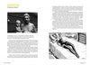 On the left page of "Eric Stanton & the History of the Bizarre Underground" by Schiffer Publishing, Ltd., a shirtless man holds a baby; opposite, a lingerie-clad woman lies on a bed in a Stanton-style drawing, with text throughout.
