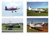 A collage features Classic Light Aircraft by Schiffer Publishing, Ltd., displaying a range of airplane types from sleek light planes to renowned manufacturer models.