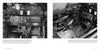 Black and white photos reveal the detailed instrument panels and controls of vintage WWII fighter planes, featuring the Curtiss P-40 Warhawk. Published by Schiffer Publishing, Ltd.