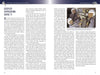A magazine spread from Schiffer Publishing, Ltd.’s Disasters in Space features an article on Soyuz 11, with text columns and a small photo of three cosmonauts in suits inside a spacecraft, showcasing one of history’s deadliest space disasters.