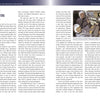 A magazine spread from Schiffer Publishing, Ltd.’s Disasters in Space features an article on Soyuz 11, with text columns and a small photo of three cosmonauts in suits inside a spacecraft, showcasing one of history’s deadliest space disasters.