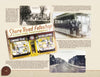 Greetings from Brooklyn by Schiffer Publishing, Ltd. features a collage of historic Brooklyn: an old house, early streetcar with two men, vintage camera shop window, streetcar tracks, and a street lined with 19th-century buildings.