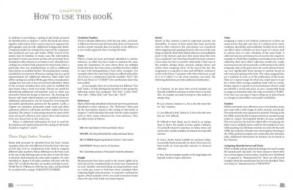 the safe bank book chapter 1