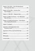 The table of contents in UFO Conspiracy by Schiffer Publishing, Ltd. lists chapters on UFO sightings and government conspiracy from the 1970s to today, with an epilogue, appendices on UFO groups, endnotes, bibliography, and a location index.
