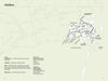 The Cape Cod Notebook by Schiffer Publishing, Ltd. features a detailed map of Chatham, MA—highlighting protected land, trails, beaches, parking, and key spots near Nantucket Sound, plus notes on dogs, snow, office hours, and contact info.