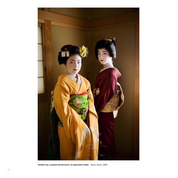 Face to Face" by Schiffer Publishing, Ltd. features striking portraits of two women in traditional Japanese attire, capturing the elegance and grace of their cultural heritage.