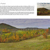 The image from Schiffer Publishing, Ltd.'s "Historic Hudson Valley" shows a long railway viaduct spanning a green valley with autumn trees and rolling hills under a partly cloudy sky, evoking classic Hudson River School landscapes.