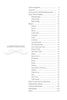 Currier and Ives Dinnerware: Table of Contents