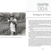 Black and white photo of a man outdoors with a shotgun, wearing a hat and jacket. The Real James Bond by Schiffer Publishing, Ltd.; page heading: CHAPTER 004: Shotguns & Arsenic—a nod to James Bond and Birds of the West Indies; page 45 below.