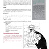 A page in "Turning Eighteen and the Law" by Schiffer Publishing, Ltd. explains graffiti types, crime, restitution, and legal consequences for teens, plus a Busted box and a black-and-white drawing of spray-painting art.