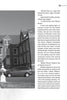 A black-and-white photo of a parked car by brick buildings with tall windows and sloped roofs, next to a page from "Campfire Tales Midwest" by Schiffer Publishing, Ltd., sharing ghost stories from the region.