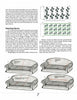 A page from Marge's Custom Slipcovers by Schiffer Publishing, Ltd. features fabric pattern diagrams, fabric selection tips for slipcovers, and four illustrated sofas with labeled cutting lines in a clear instructional layout.