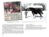A magazine page showcases Rick West with a giant horse and goats, plus a photo by a barn. Text shares his sideshow tales, echoing classic Americana, as featured in “Pickled Punks and Girlie Shows” by Schiffer Publishing, Ltd.