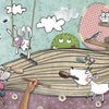 They Turned Me Down! by Schiffer Publishing, Ltd. features a playful, colorful scene with a young princess and friendly animals, ideal for fairy tale-themed interactive children's books.