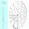 The Mariner's Compass Quilts diagram by Schiffer Publishing, Ltd. is a helpful guide, showing an oval split into labeled, numbered sections for piecing with fabric notes and a dashed line to indicate sewing direction.