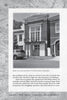 A black-and-white photo on Schiffer Publishing’s "Haunted Alexandria & Northern Virginia" shows a historic brick building at 819 Prince Street—allegedly haunted. A car and streetlamp are out front, with pirate-themed text overlaying the image.