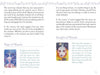 A page from Schiffer Publishing, Ltd.’s Guardian Tarot presents mystical illustrations and detailed meanings for the Page and Knight of Wands, including upright and reversed interpretations, with a focus on personal growth.