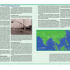 In Schiffer Publishing's "Battle Colors Volume VI," a two-page spread, The Gathering Storm, presents text, a sepia airfield photo with WWII tactical markings, and a green Asia map showing key China-Burma-India Theater locations.