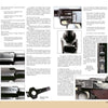 A spread in "The Luger P.08, Vol. 2" by Schiffer Publishing, Ltd. offers detailed images, close-ups, diagrams, and text on the mechanical parts and historical role of the Pistole Parabellum in the German army.