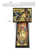 The Pinball Compendium by Schiffer Publishing, Ltd. showcases vibrant artwork, detailed playfields, and themed elements, making it a must-see for pinball history enthusiasts interested in classic machines and their unique features.