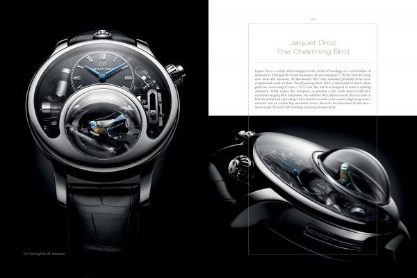 limited edition watch - jaquet droz the charming bird
