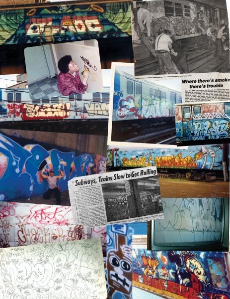 Blade by Schiffer Publishing, Ltd. showcases vintage New York graffiti on subway trains, artists at work, close-ups of spray tags, biography snippets, sketches, and mural pieces, celebrating the vibrant culture shaped by legends like BLADE.