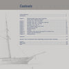 The Confederate Steam Navy by Schiffer Publishing, Ltd. features a table of contents with blue text over a sailing ship sketch. Chapters cover Civil War steamships, ironclads, river gunboats, naval tech, and batteries.