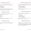 The Enchanted Love Tarot by Schiffer Publishing, Ltd. features six short rituals or spells for emotional well-being and relationships. Text is printed in black and pink on a white background.