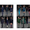 The SFP LookBook: Mercedes-Benz Fashion Week Fall 2013 Collections by Schiffer Publishing, Ltd. captures models on the runway in bold, colorful fall/winter outfits, highlighting vibrant prints and the latest fashion trends.