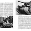 A black-and-white magazine spread from Schiffer Publishing, Ltd.'s "Kampfpanzer Maus" features two pages of text on military vehicle history, plus photos of an M3 Lee tank and a KV-2 tank in front of a building.