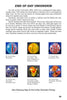 A page from the 'Marbles Identification and Price Guide' book, displaying colorful photographs of various marbles.
