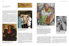 A two-page spread from Schiffer Publishing, Ltd.’s *Emerging from the Shadows, Vol. IV* showcases text on Anna Wilson, paintings of women and dogs, and vintage photos capturing California women artists with their dogs.