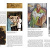 A two-page spread from Schiffer Publishing, Ltd.’s *Emerging from the Shadows, Vol. IV* showcases text on Anna Wilson, paintings of women and dogs, and vintage photos capturing California women artists with their dogs.