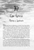 A grayscale page titled “Ghosts of the Outer Banks” by Schiffer Publishing, Ltd. discusses the haunted history, height, and Atlantic setting of Cape Hatteras Lighthouse, along with tales of ghosts linked to this iconic Outer Banks beacon.