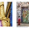 A collage of colors and patterns inspired by "Philadelphia" from Schiffer Publishing, Ltd.